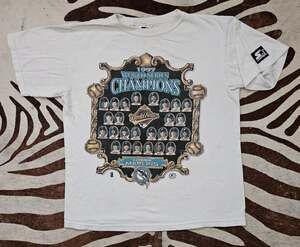 1997 Florida Marlins World Series Champions Starter Vintage T-Shirt Size M
